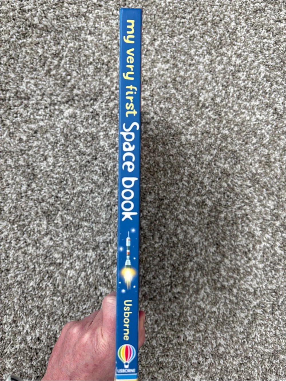 UsBorne My Very First Space Book - Blue, Orange, Yellow, Black